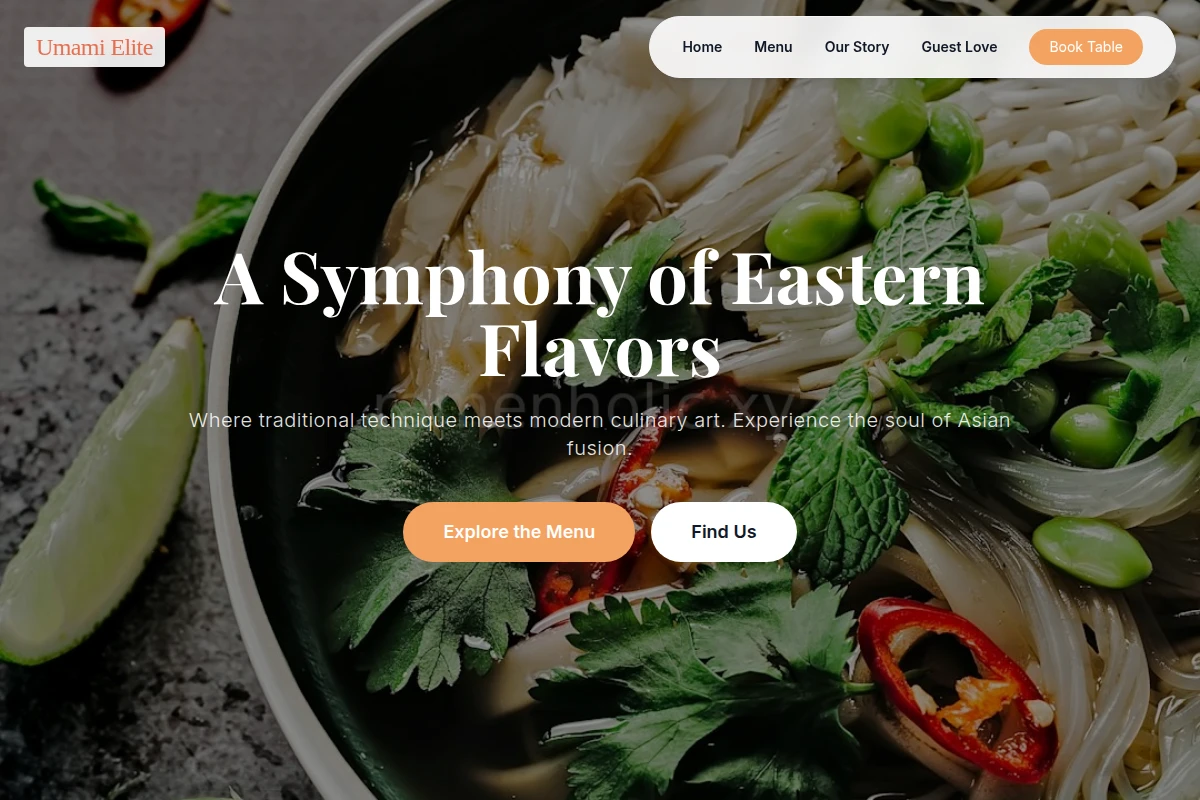 Zen Asian Fusion Food