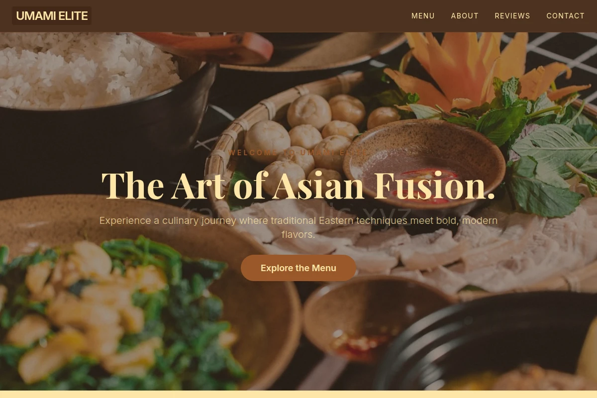 Chopstick Asian Fusion Food
