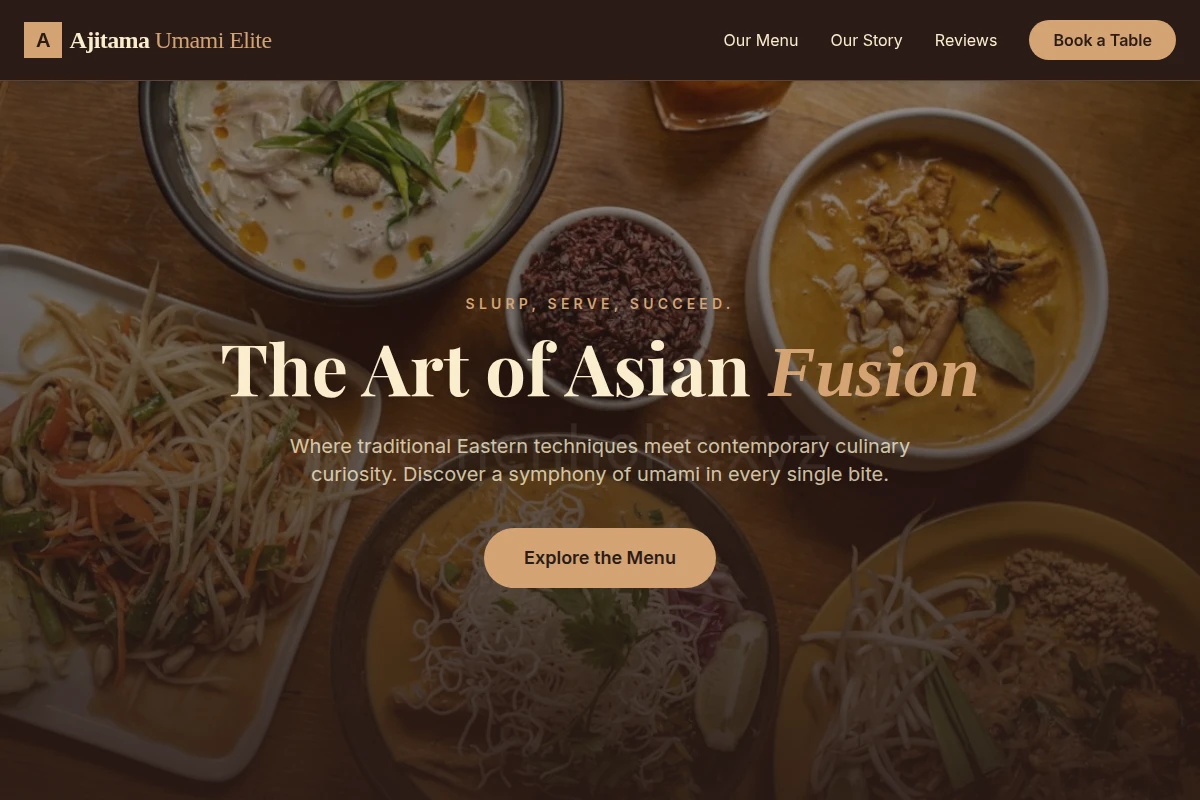 Ajitama Asian Fusion Food
