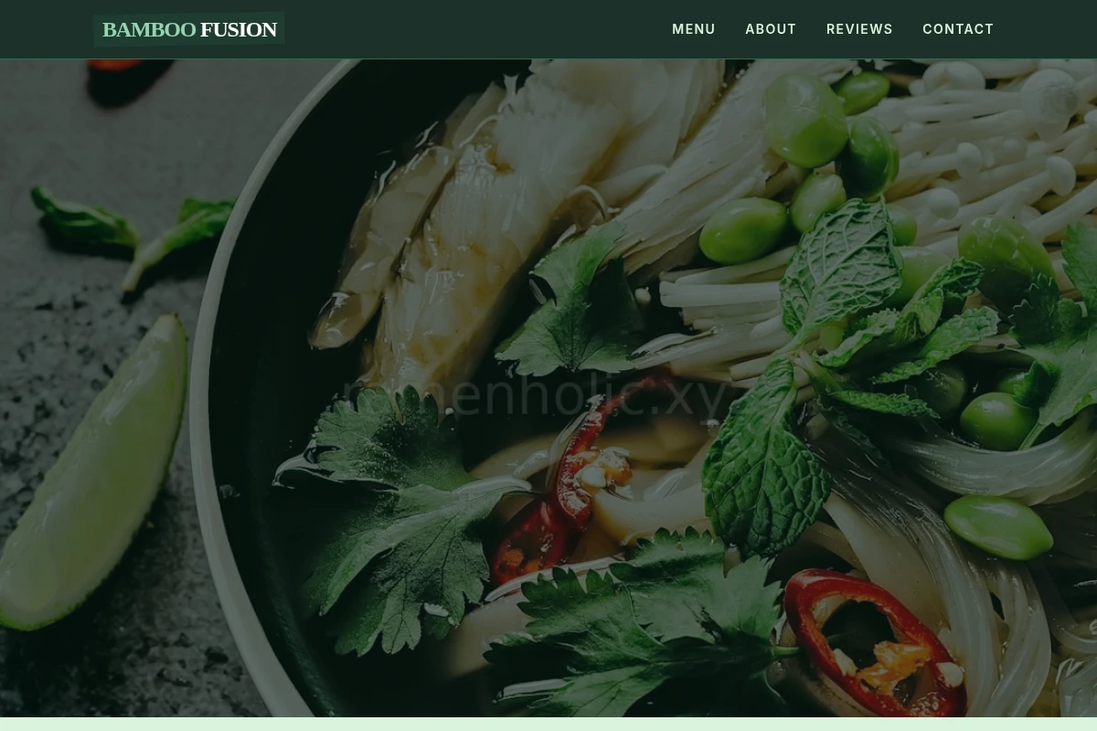 Bamboo Asian Fusion Food