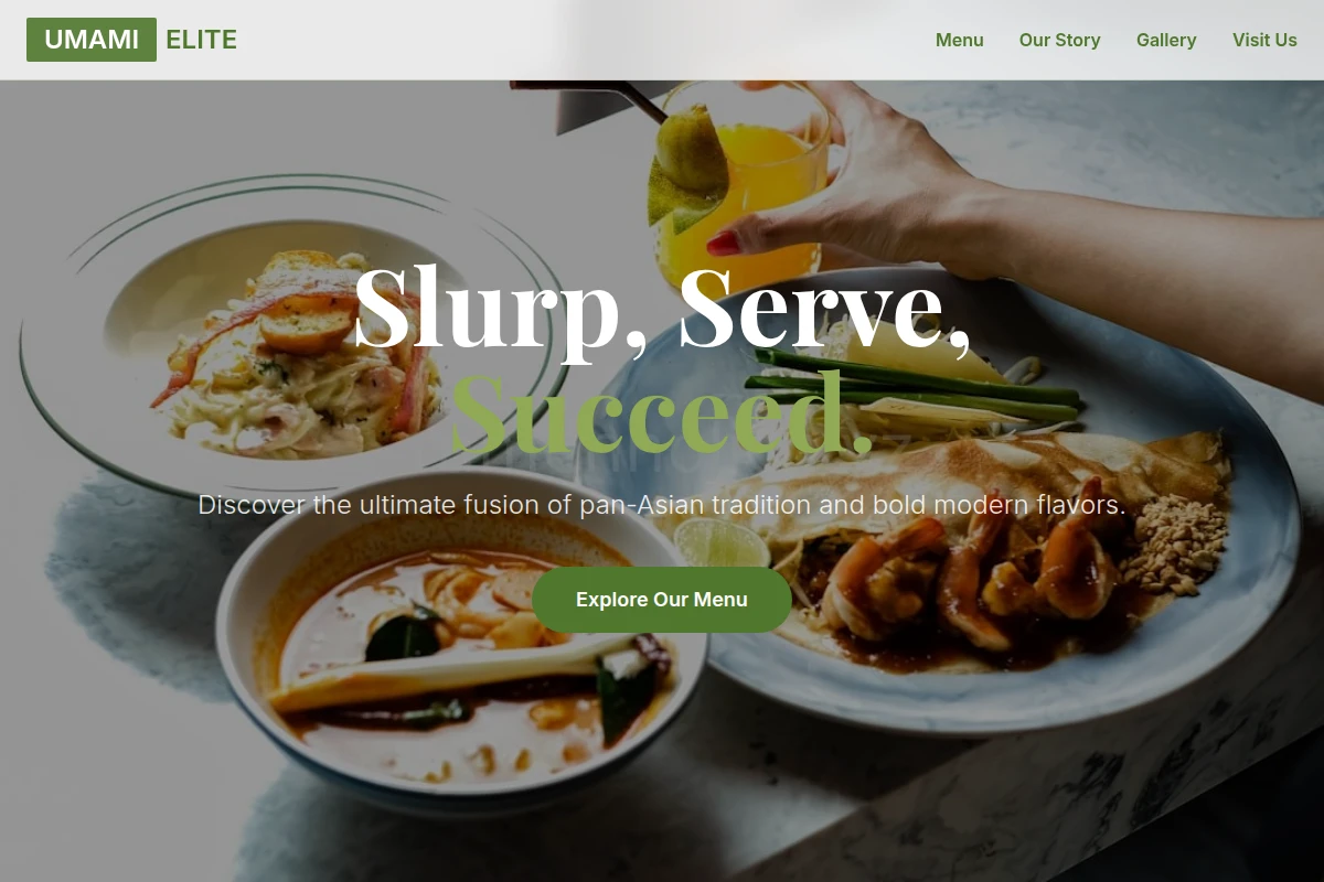 Hot Asian Fusion Food