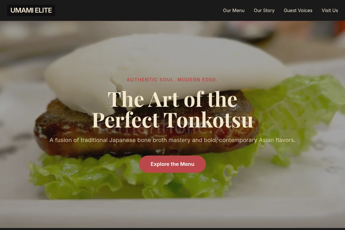 Tonkotsu Asian Fusion Food
