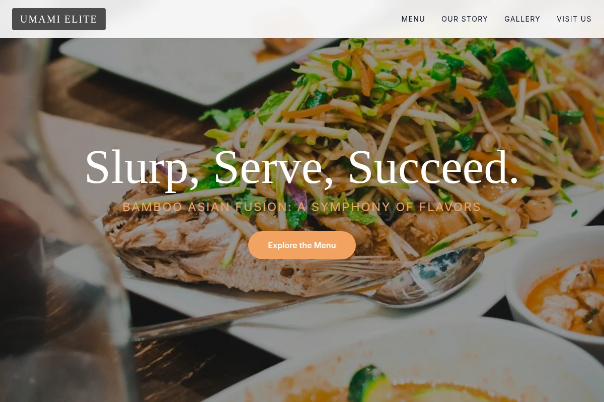 Bamboo Asian Fusion Food
