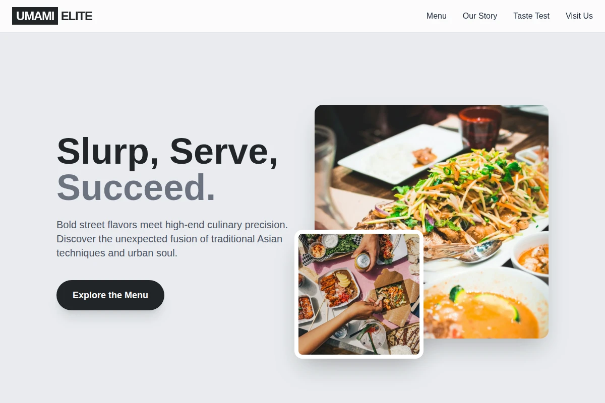 Street Asian Fusion Food