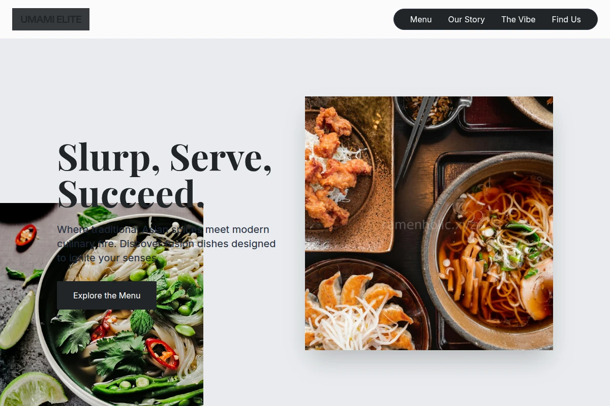 Hot Asian Fusion Food