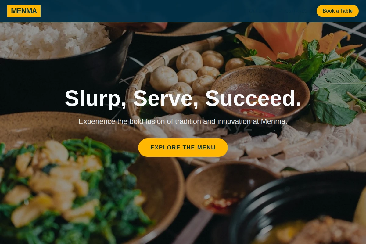 Menma Asian Fusion Food