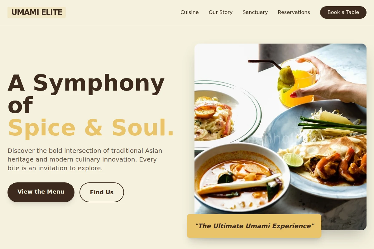 Hot Asian Fusion Food