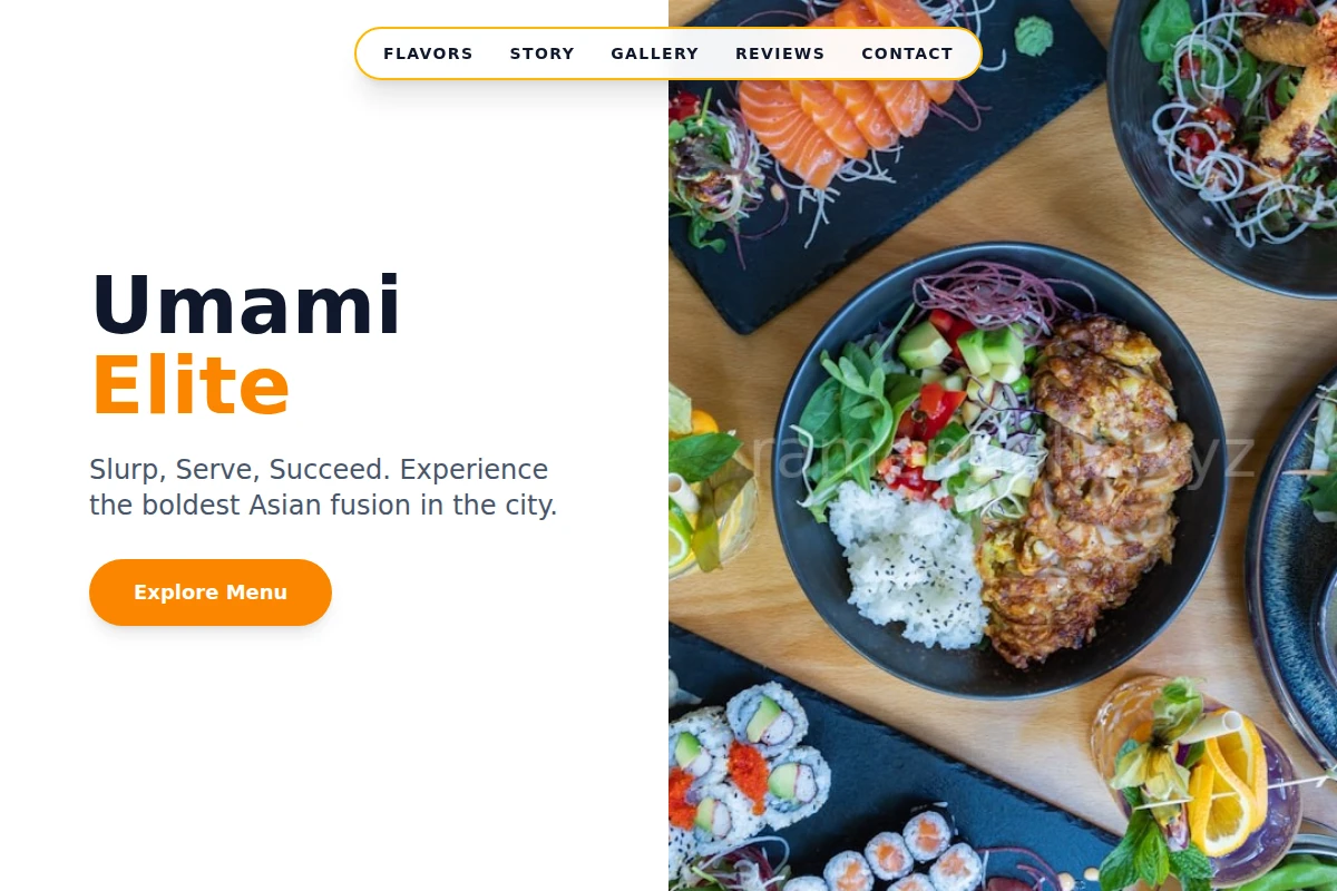 Narutomaki Asian Fusion Food