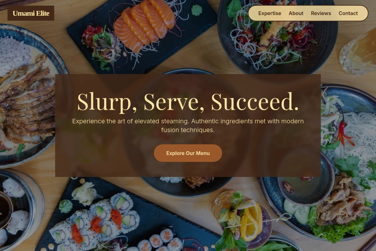 Steam Asian Fusion Food