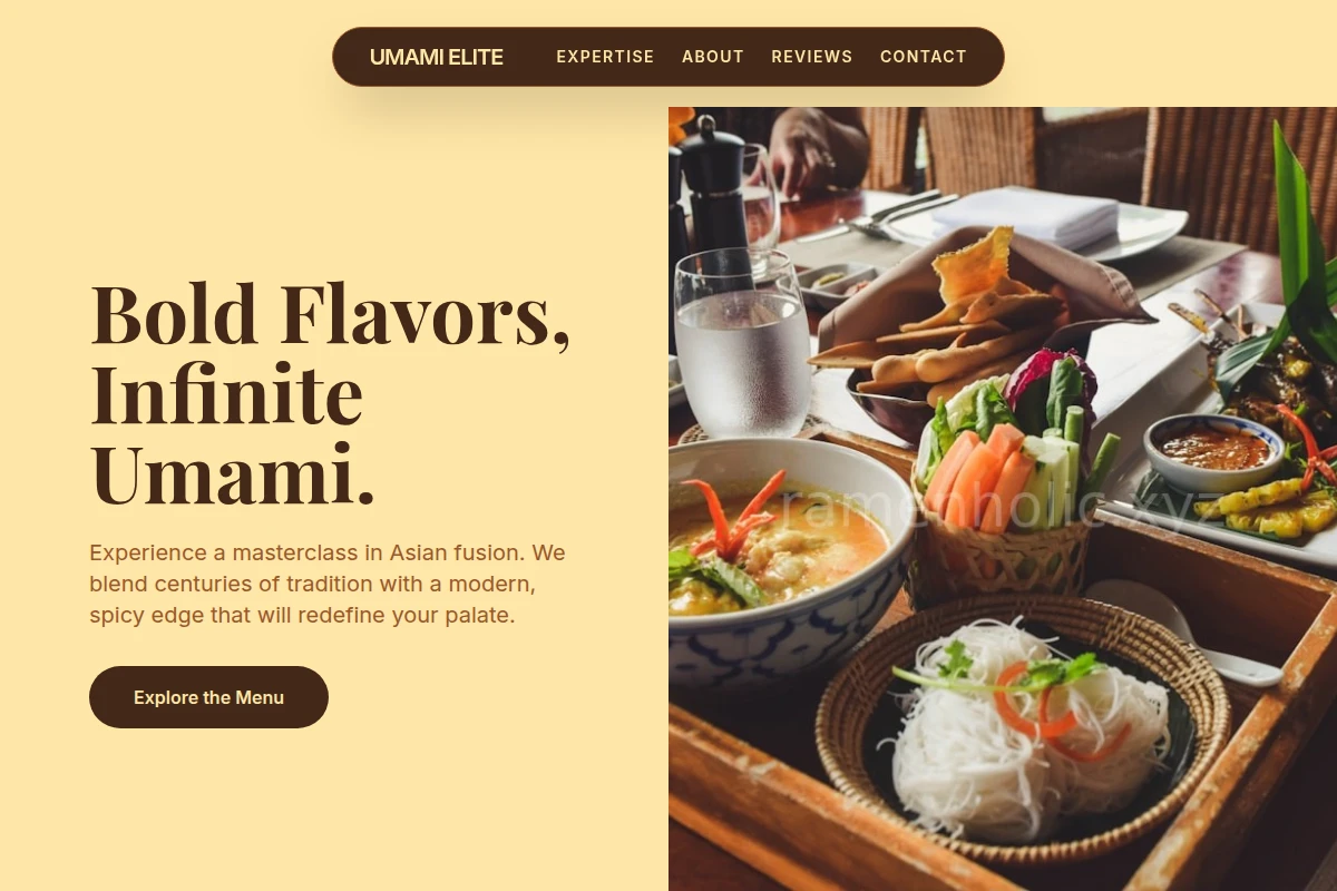 Hot Asian Fusion Food