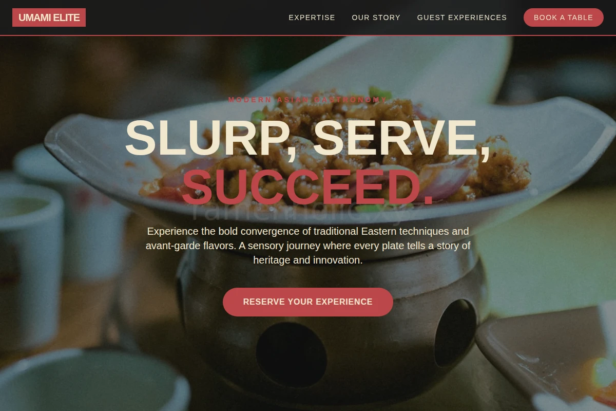 Craft Asian Fusion Food