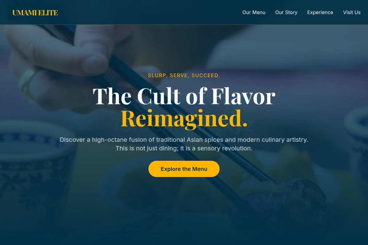 Cult Asian Fusion Food