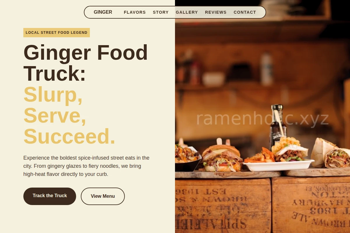 Ginger Food Truck