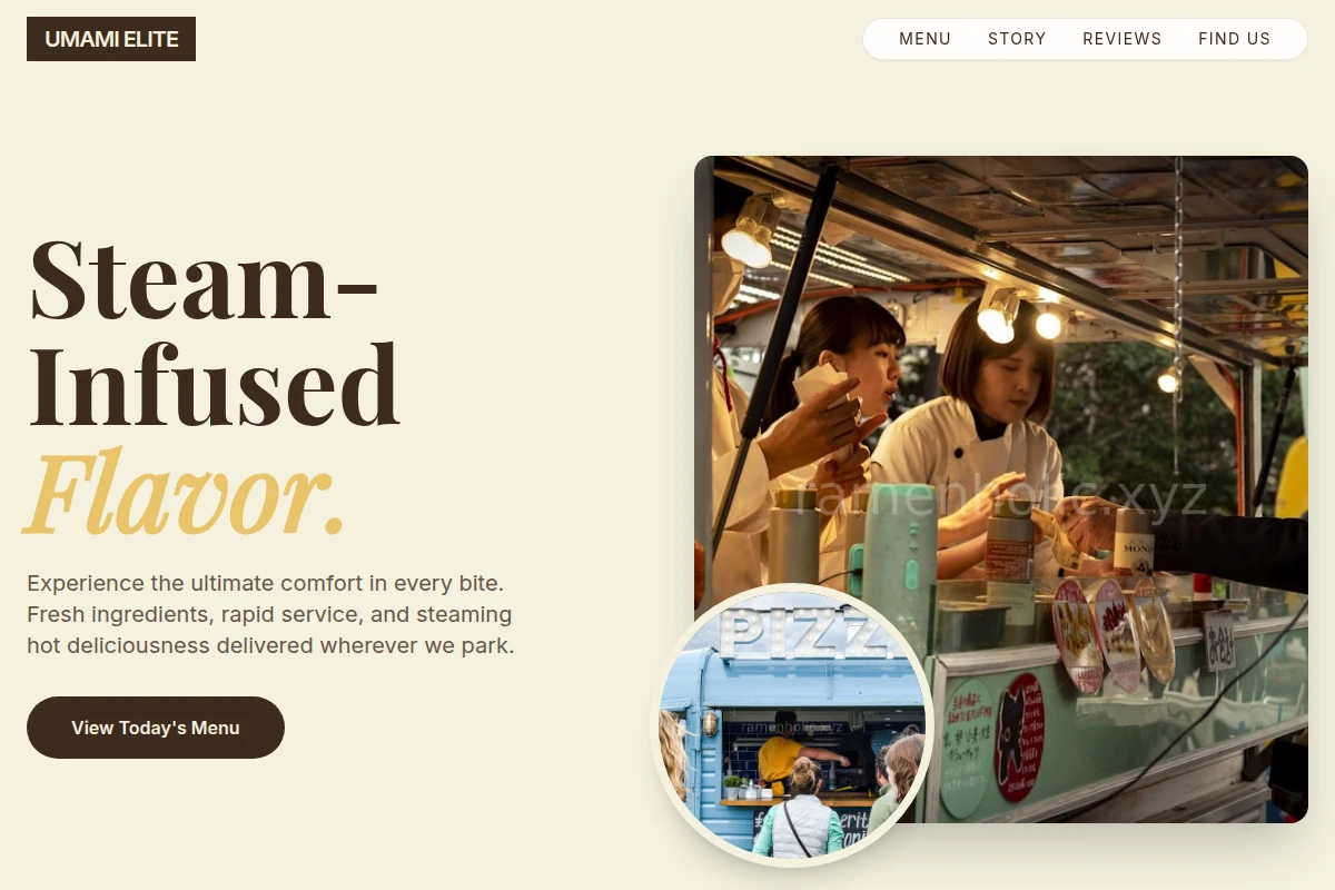 Steam Food Truck