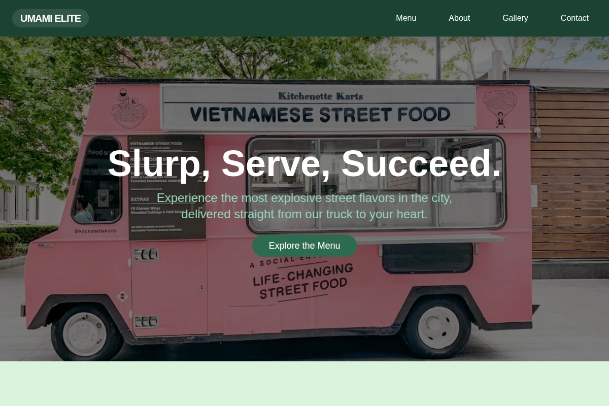 Street Food Truck
