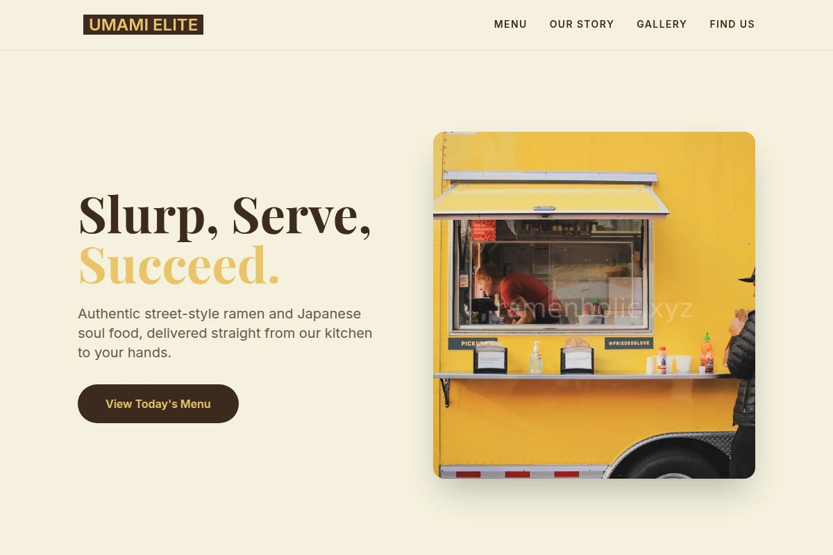 Ajitama Food Truck