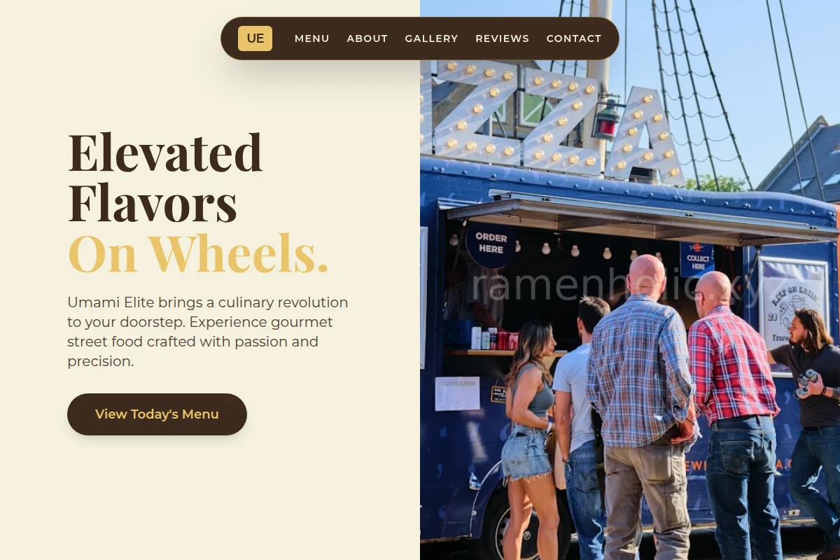 Gourmet Food Truck