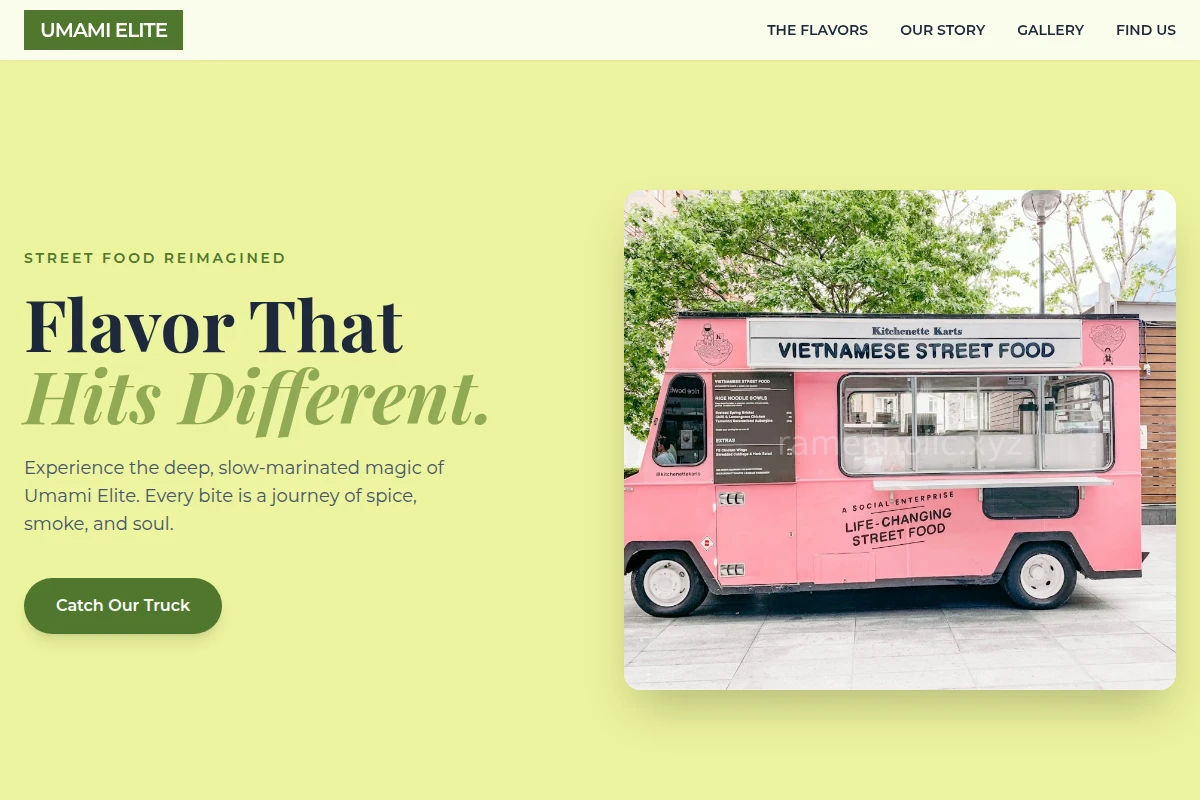 Marinated Food Truck