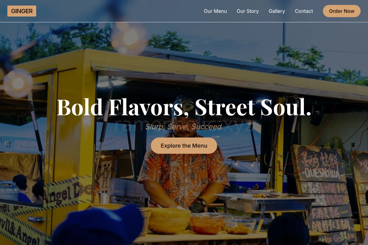 Ginger Food Truck