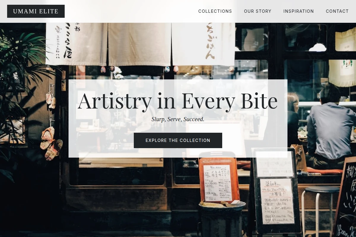 Ceramic Japanese Food