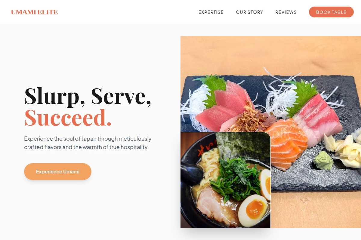 Sizzling Japanese Food