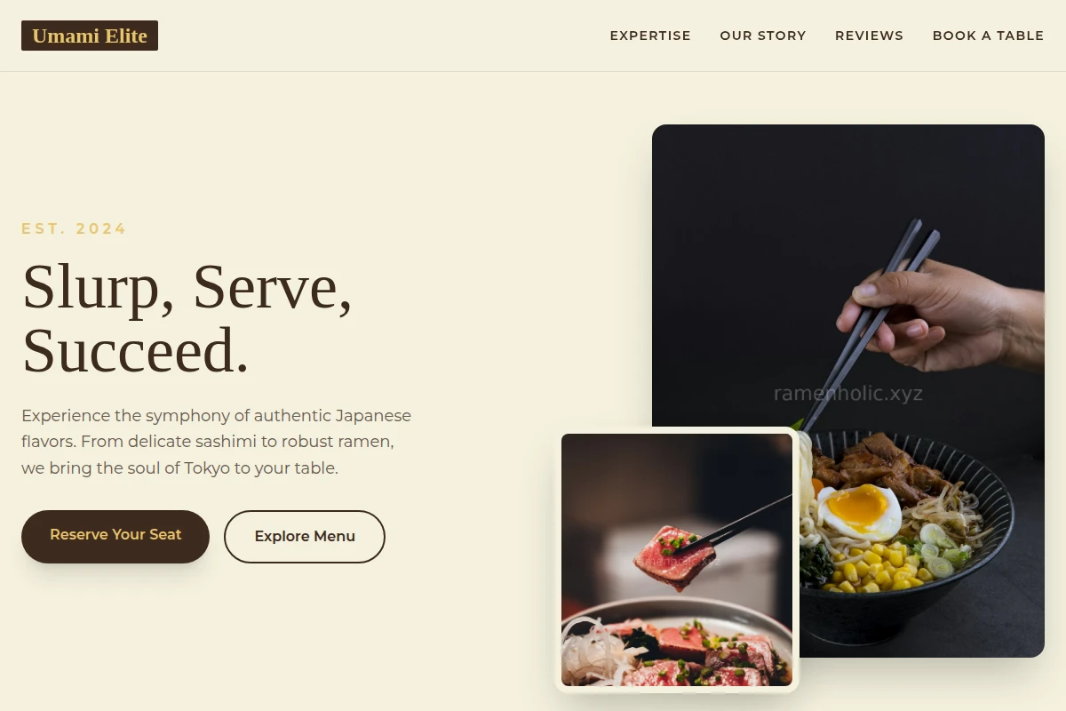 Niche Japanese Food