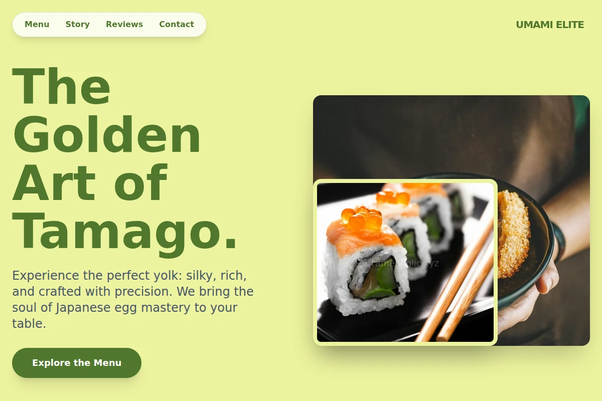 Egg Japanese Food