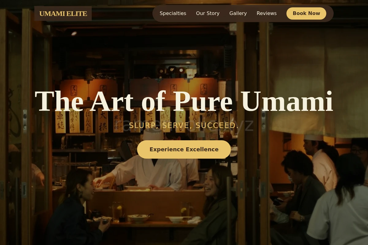Artisan Japanese Food
