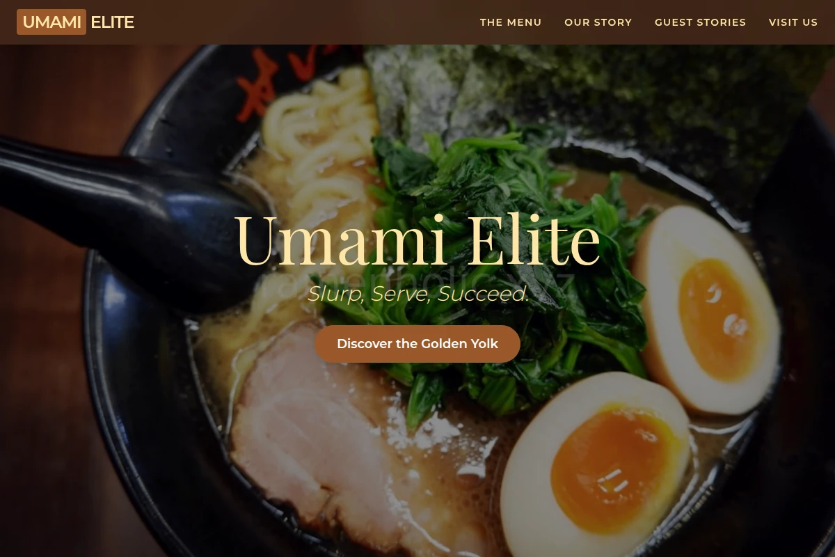 Soft-boiled Japanese Food