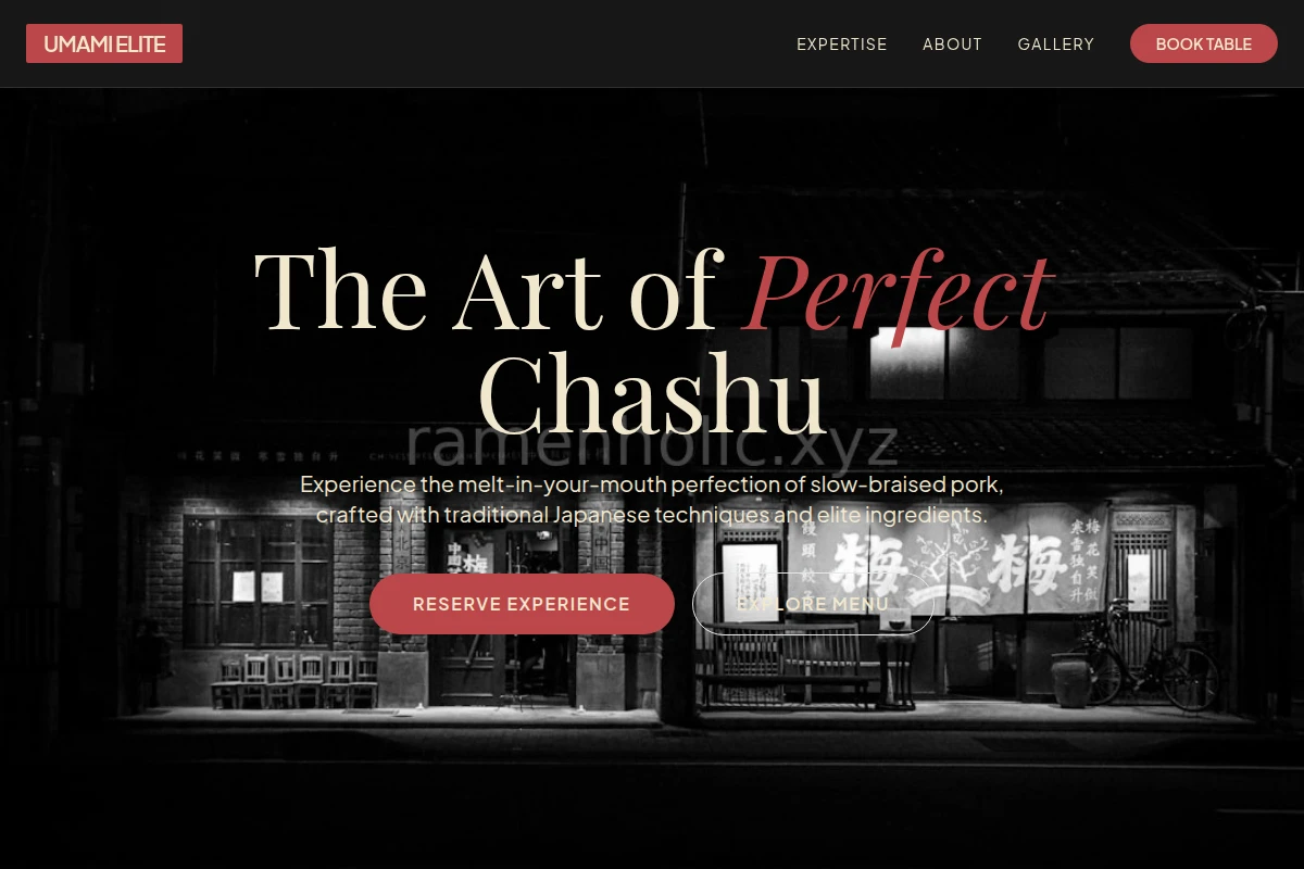 Chashu Japanese Food