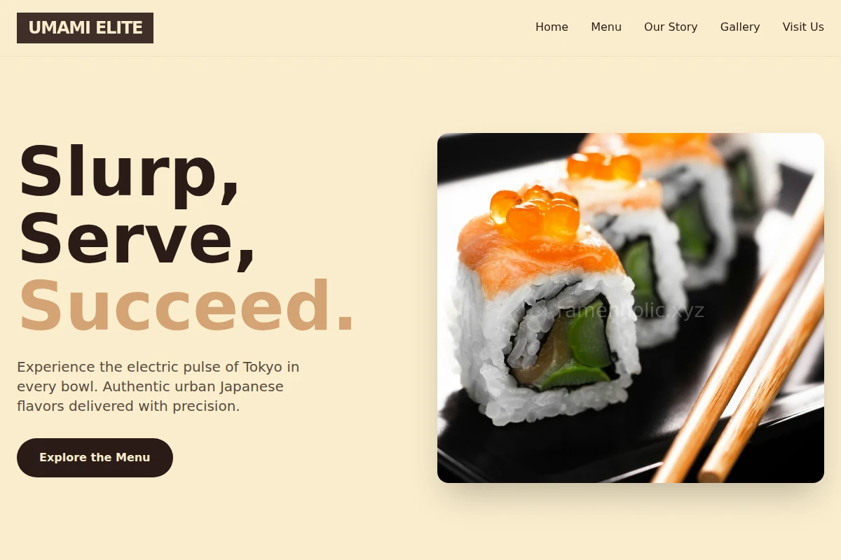 Urban Japanese Food