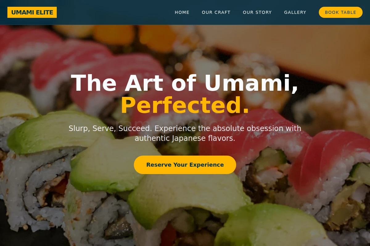 Obsession Japanese Food