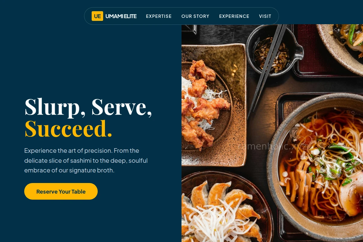 Chef Japanese Food