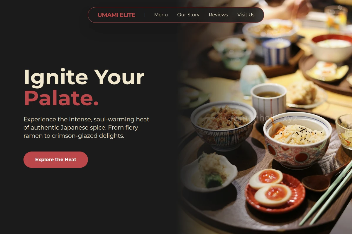 Spicy Japanese Food
