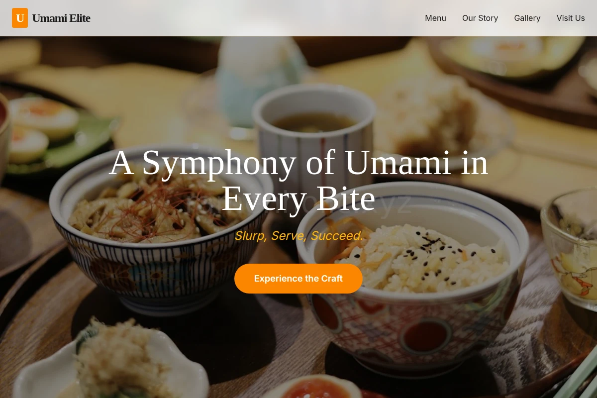 Craft Japanese Food