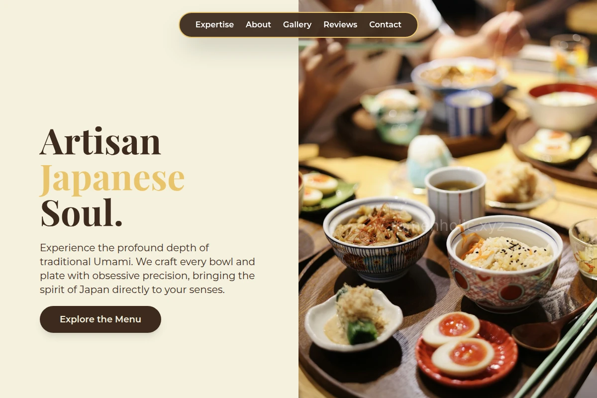 Artisan Japanese Food