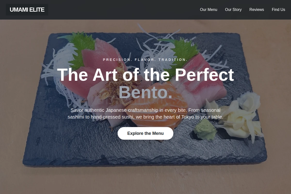 Chef Japanese Food