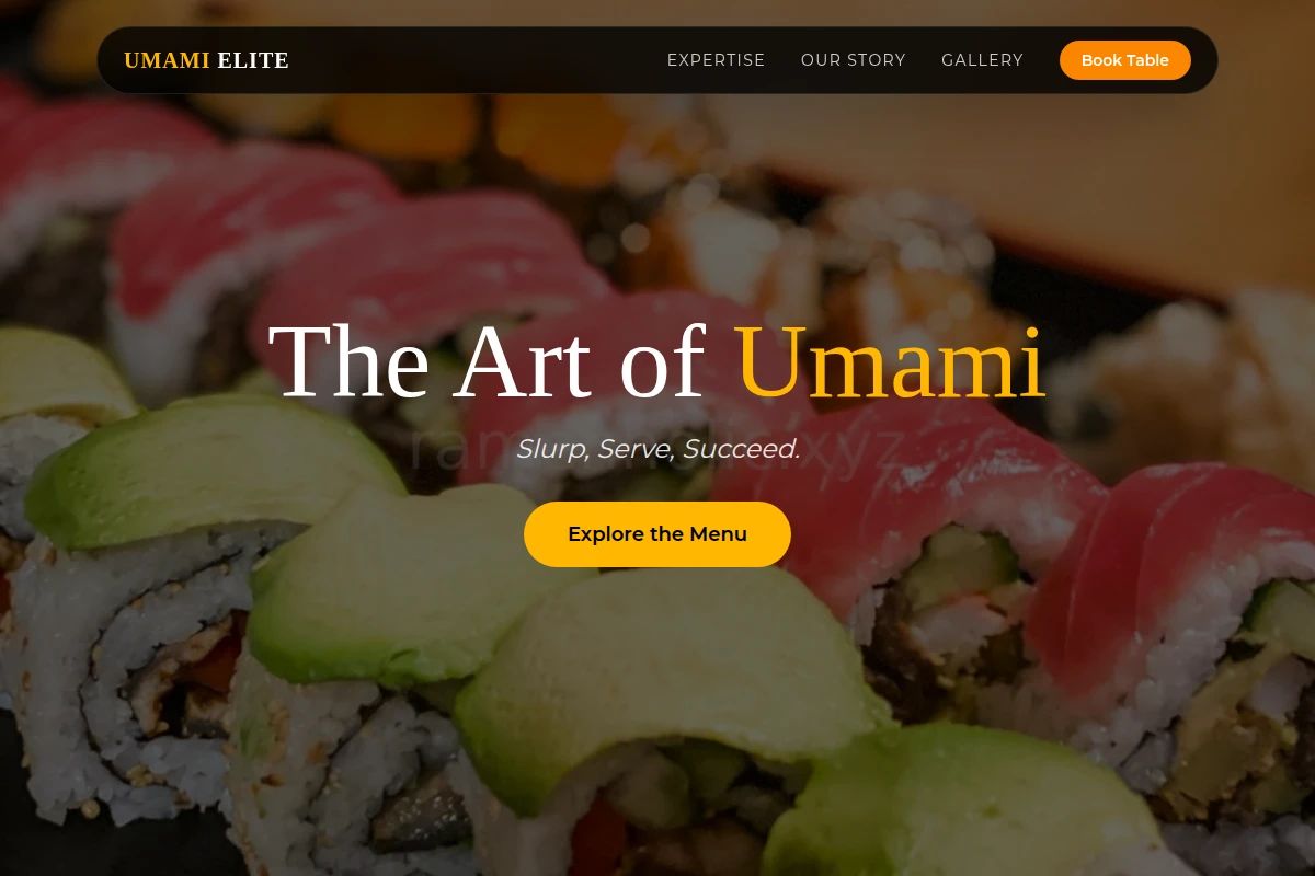 Gourmet Japanese Food