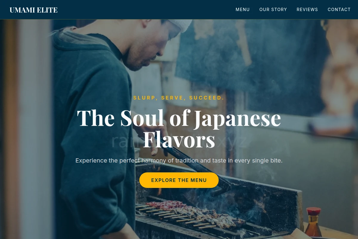 Savory Japanese Food