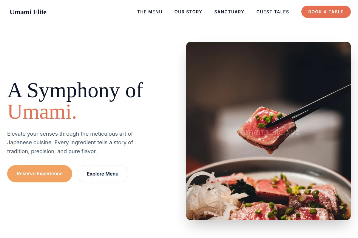Gourmet Japanese Food