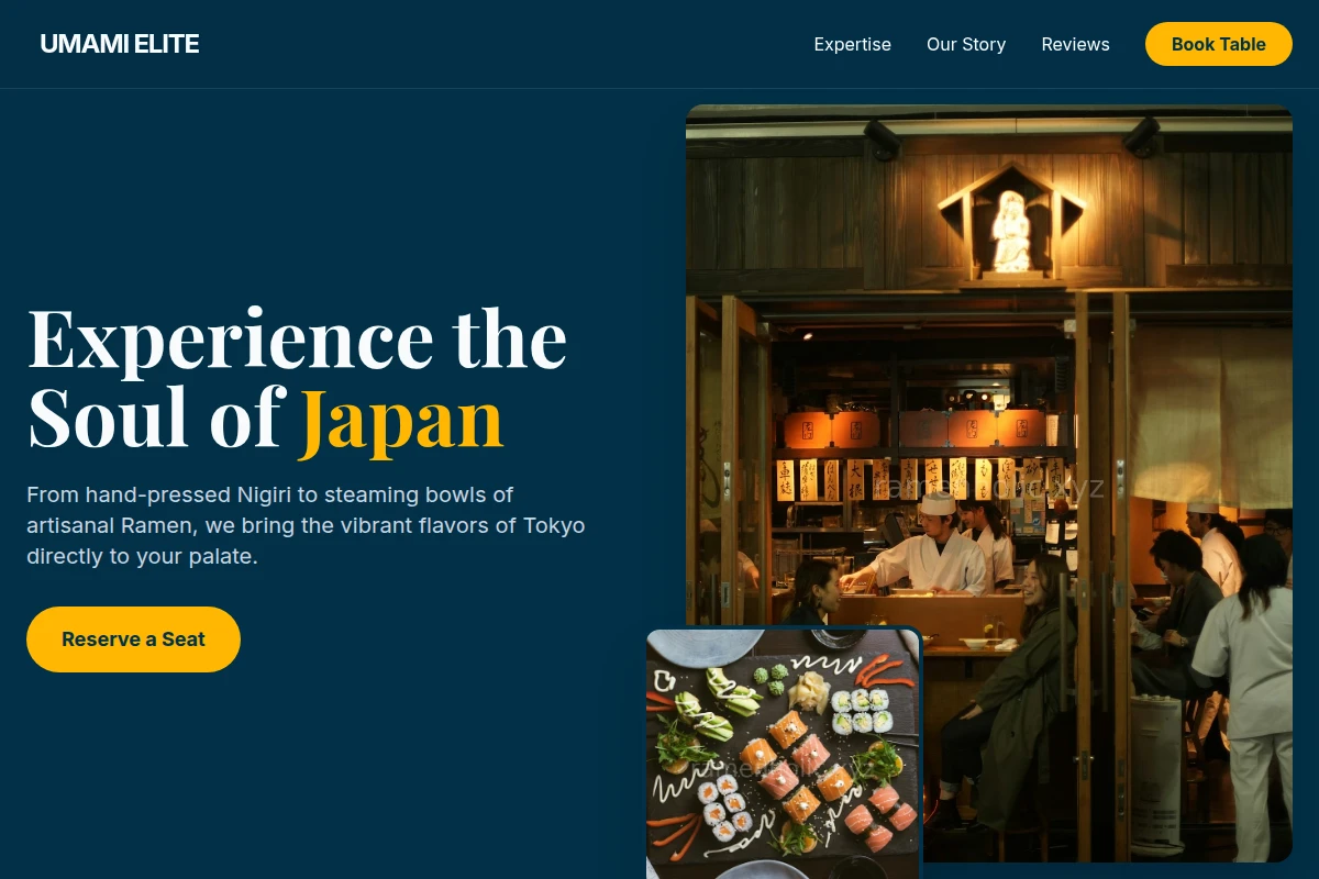 Ginger Japanese Food
