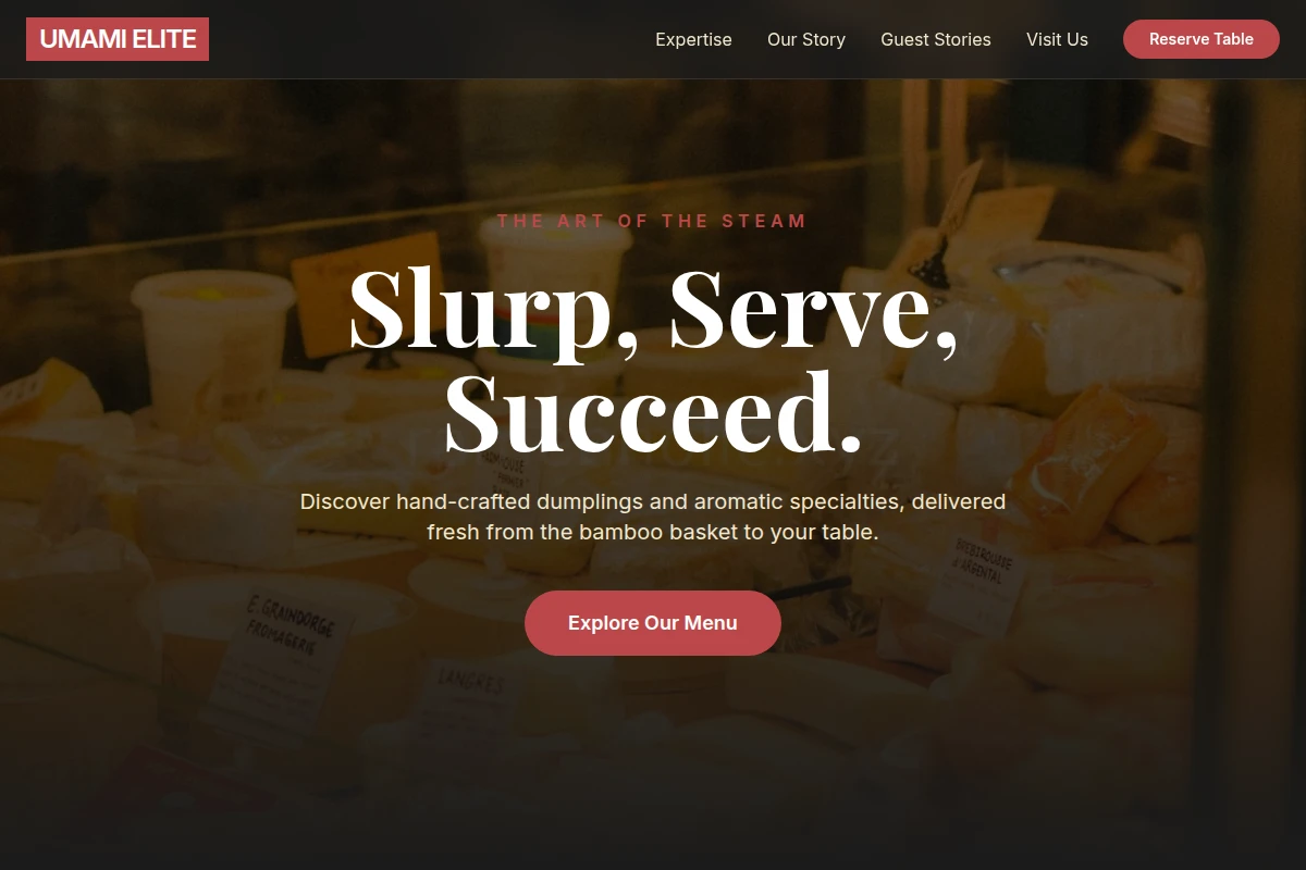 Steaming Specialty Food