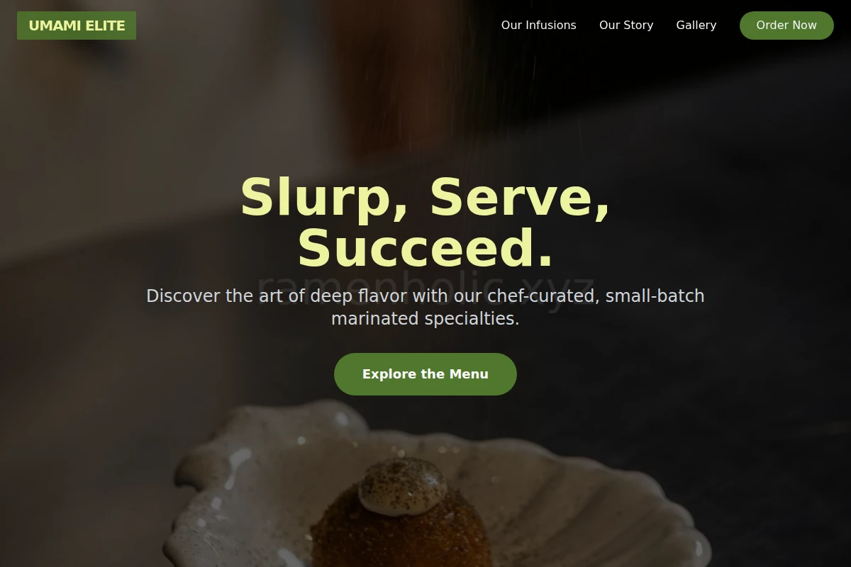 Marinated Specialty Food
