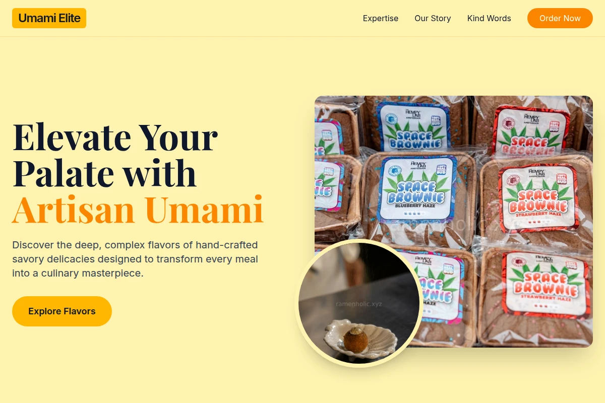 Savory Specialty Food