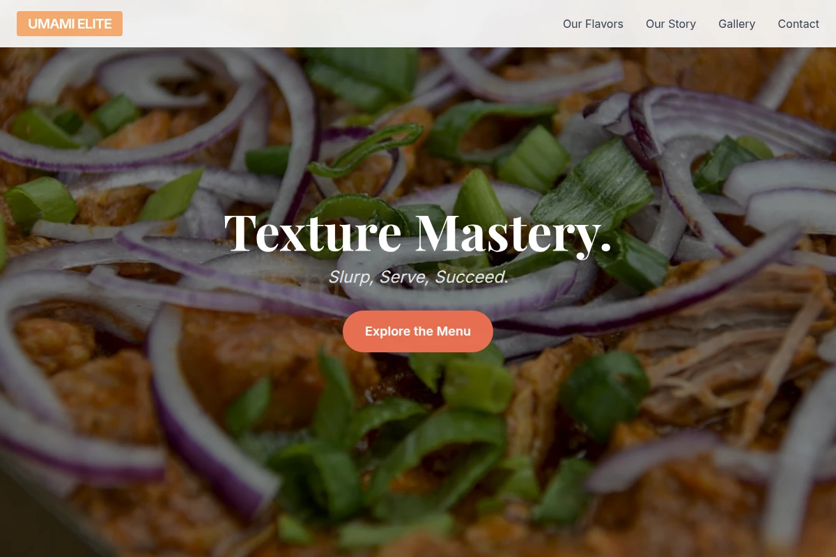 Texture Specialty Food