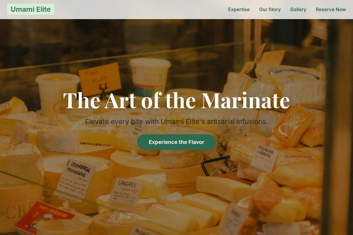 Marinated Specialty Food