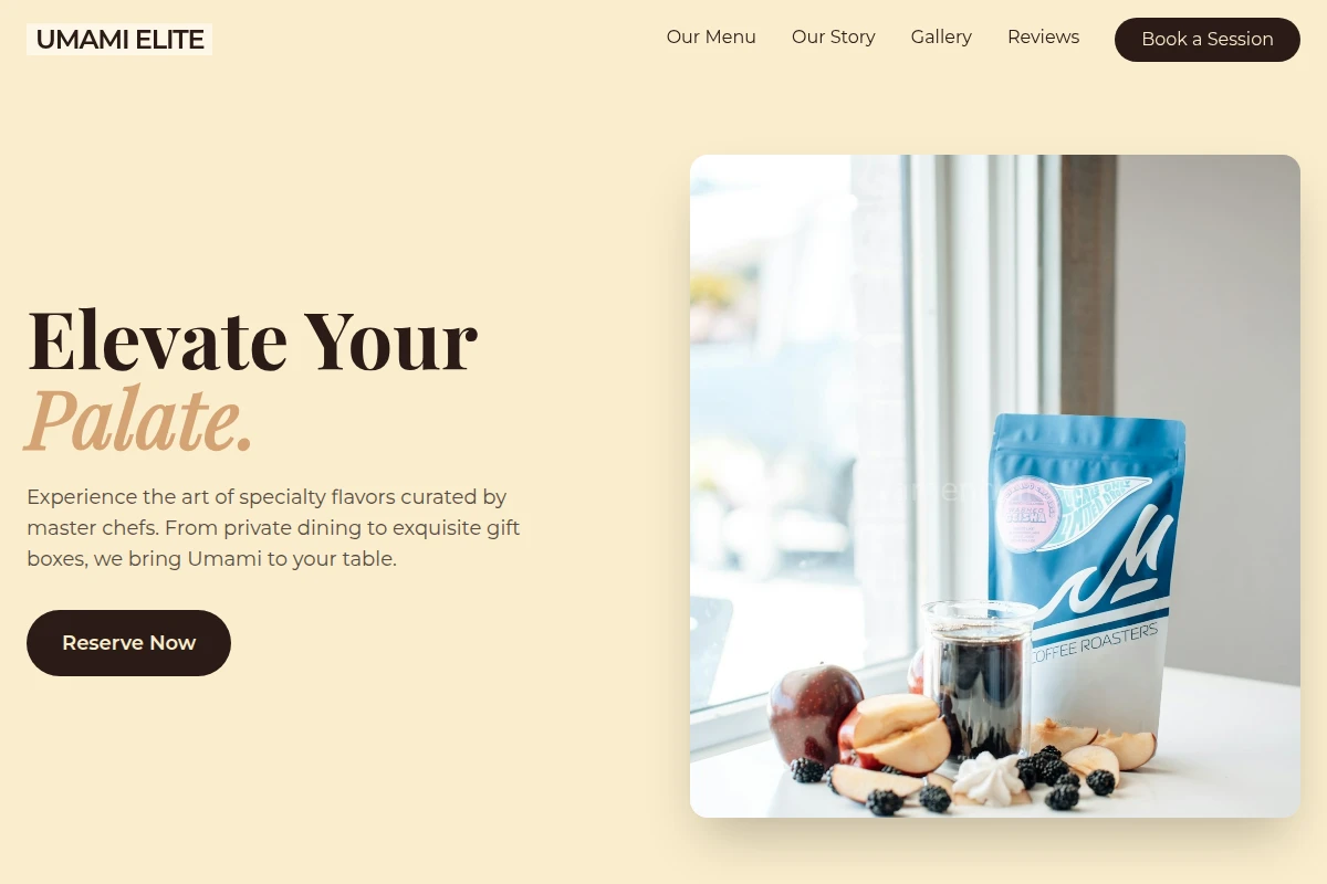 Chef Specialty Food