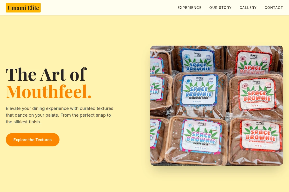Texture Specialty Food