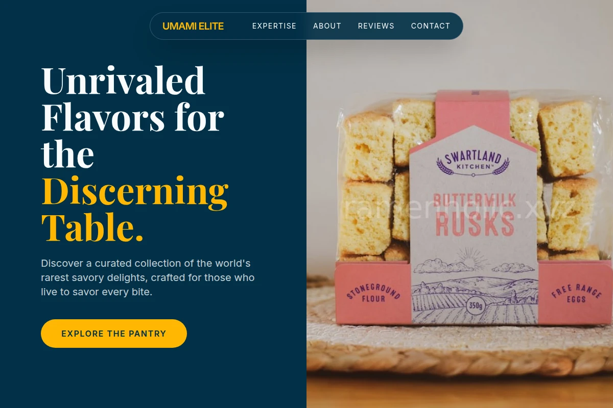 Savory Specialty Food