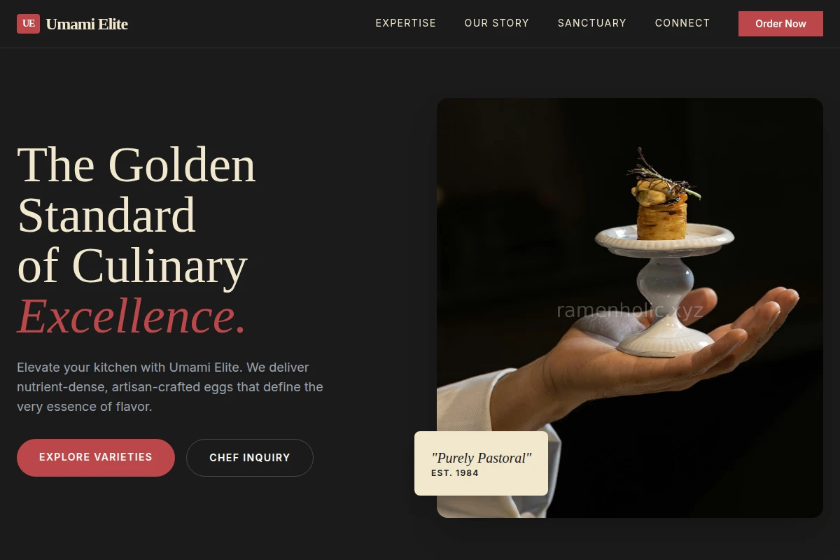 Egg Specialty Food
